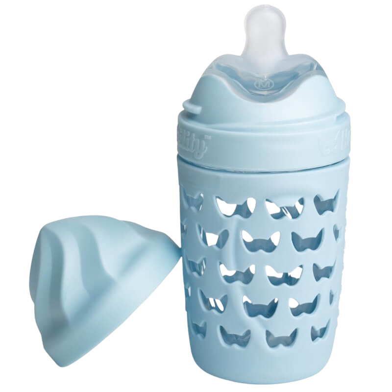 Herobility Eco Baby Bottle 220ml Blue • Baby Central Hong Kong