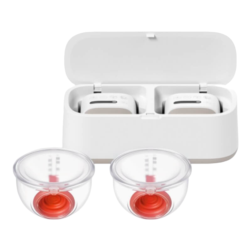i2 Plus Breast Pump (One Pair) with Dual Charging Dock