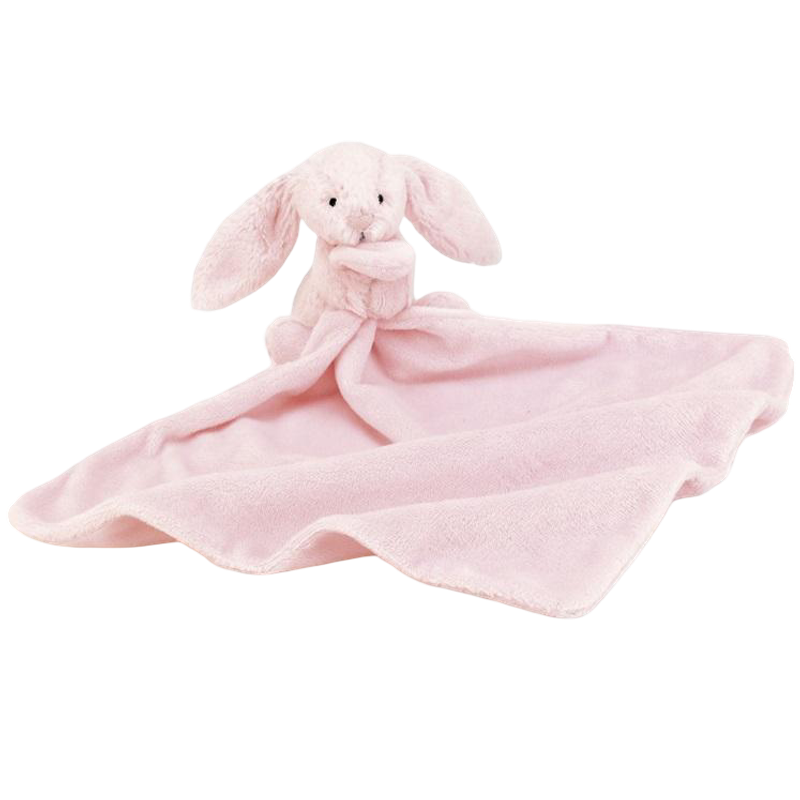 Bashful Pink Bunny Soother 34x34cm