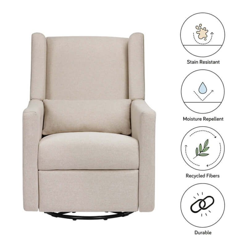 Babyletto Kiwi Electronic Recliner & Swivel Glider w/ USB Port