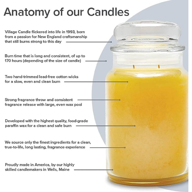 Large Glass Apothecary Jar 26oz - Beachside