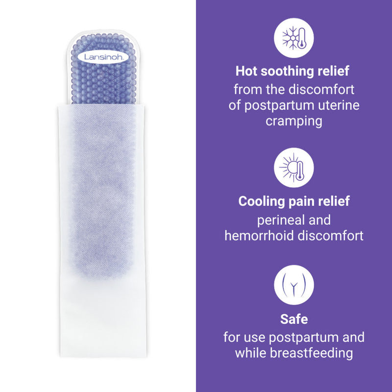 Lansinoh Cold & Warm Post-Birth Relief Pads (12-Pack)