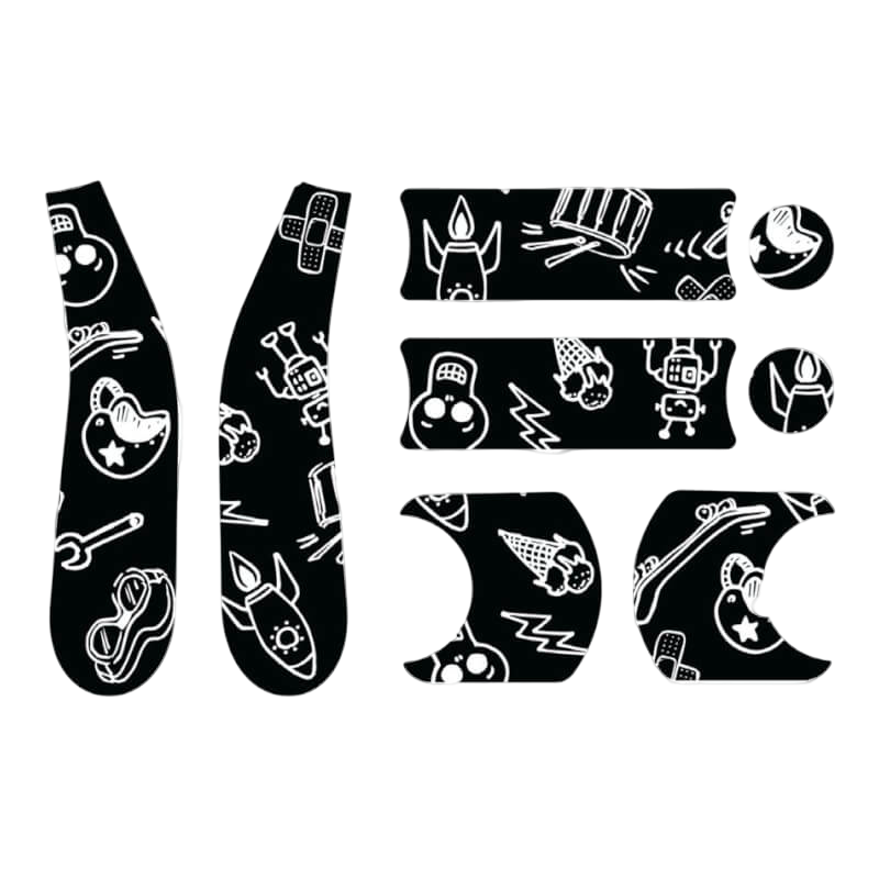 Liki Sticker Set - B&W Cool Sketch