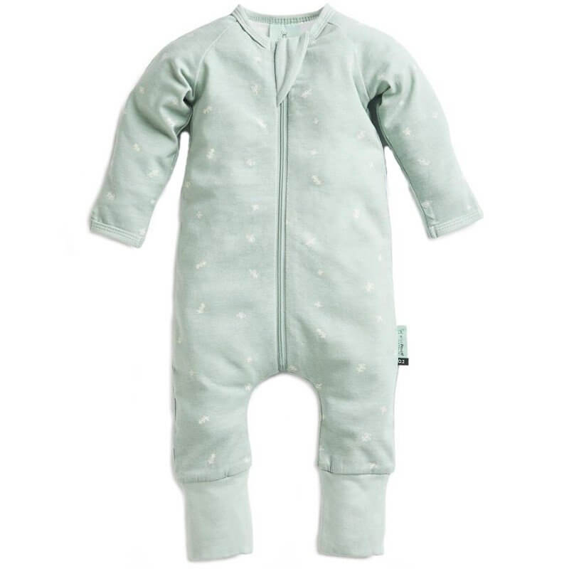 Long Sleeve Layer - Sage - 1.0 Tog - 6-12m