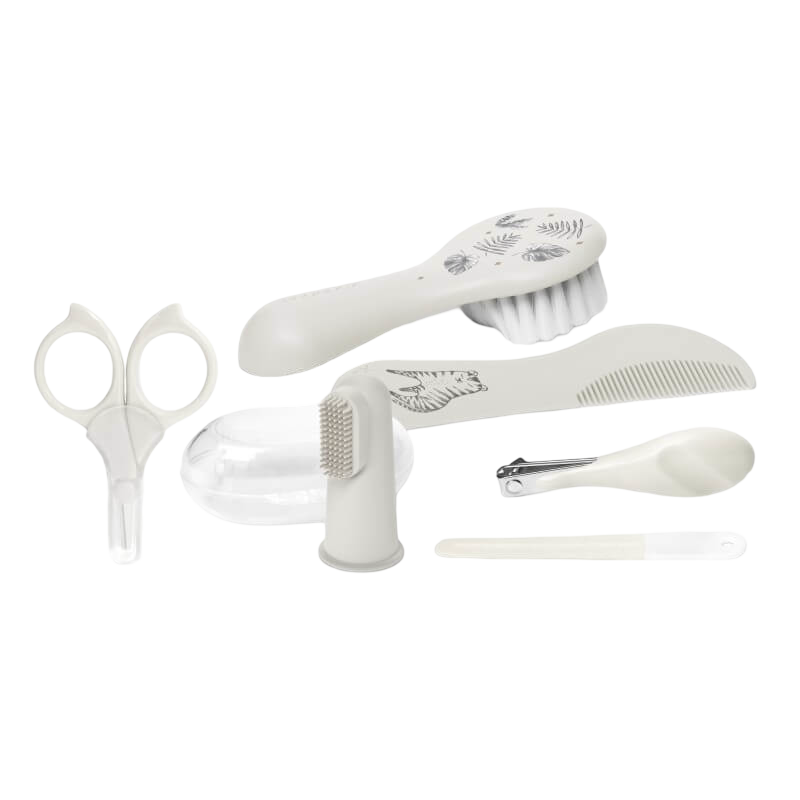 Manicure Set - Tigers Grey