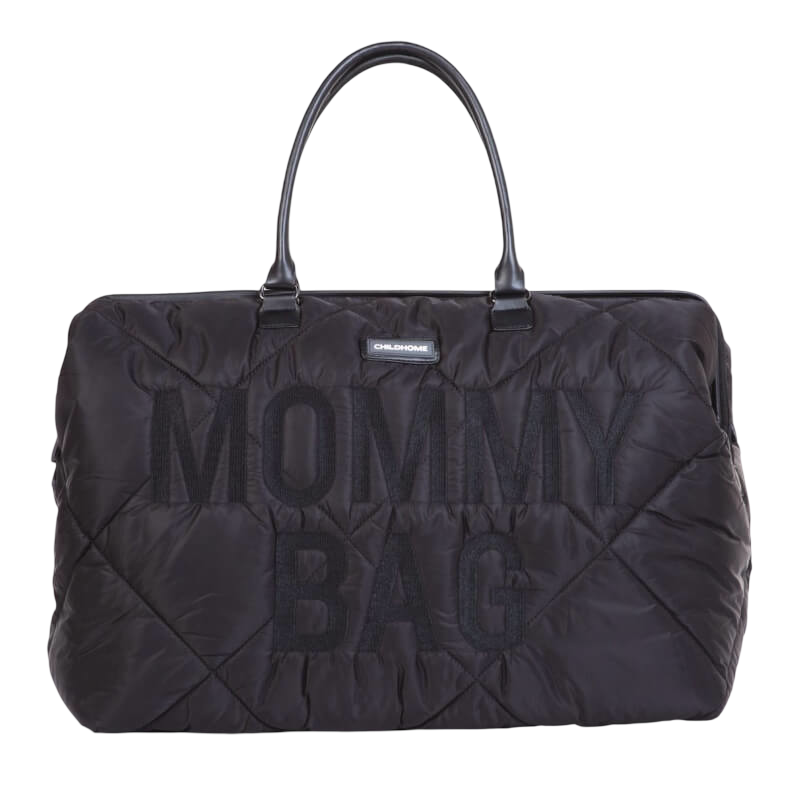 Mommy Nursery Bag - Puffered Black