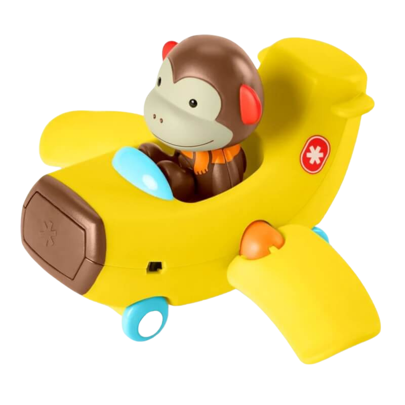 Monkey Zoo Peelin Out Plane Toy