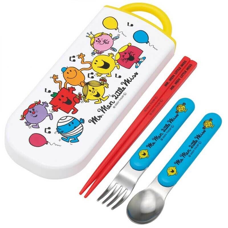 Mr Men Little Miss On-The-Go Cutlery Set