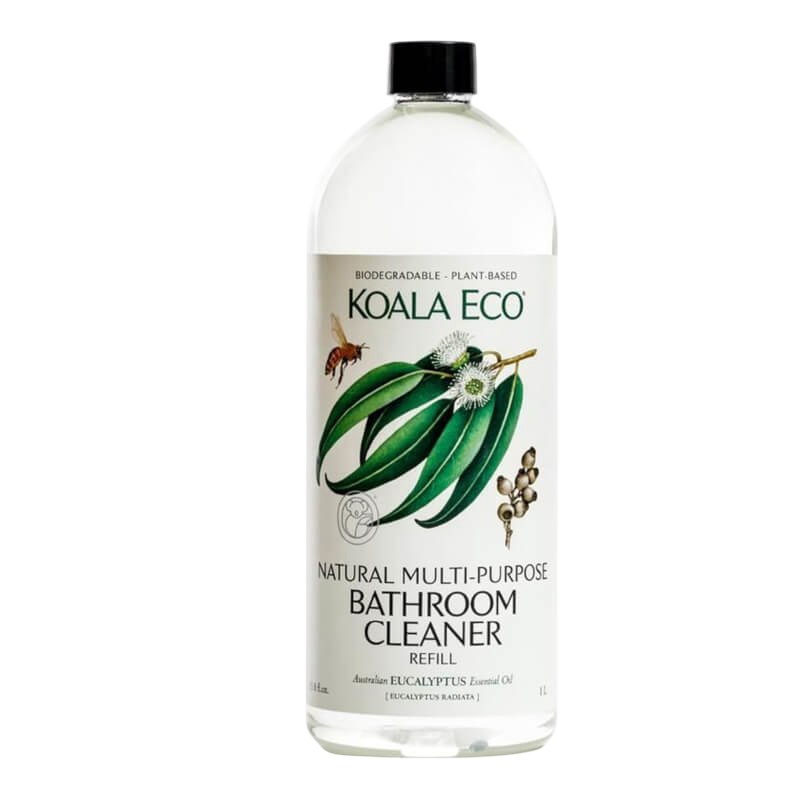 Natural Multi-Purpose Bathroom Cleaner - Eucalyptus 1L Refill