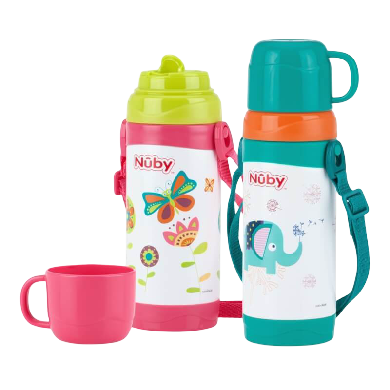 No-spill Clik-it Stainless Steel Insulated Store N Pour 360ml