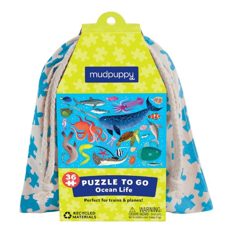 Ocean Life Puzzle To Go (36-Piece)