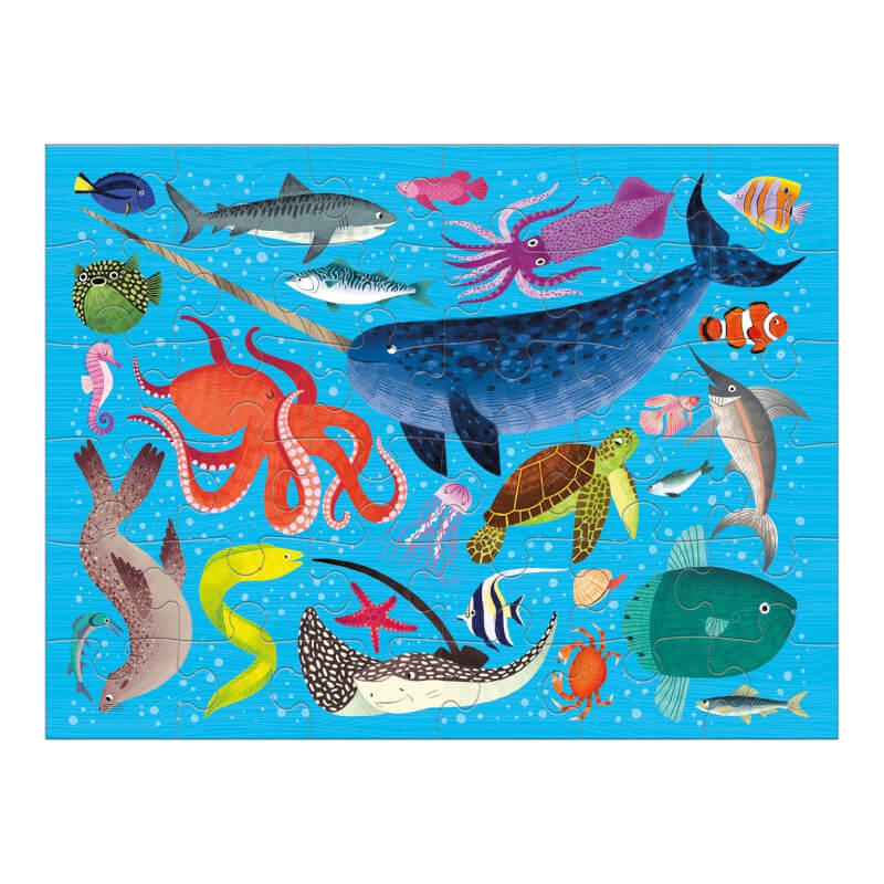 Ocean Life Puzzle To Go (36-Piece)