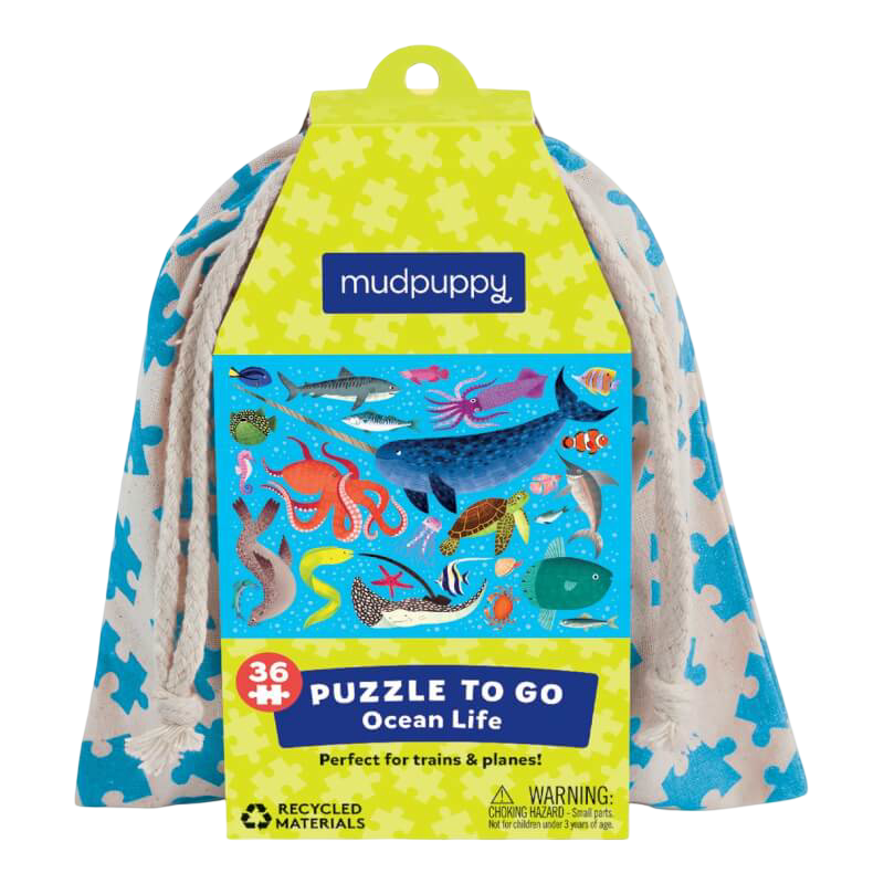 Ocean Life Puzzle To Go (36-Piece)