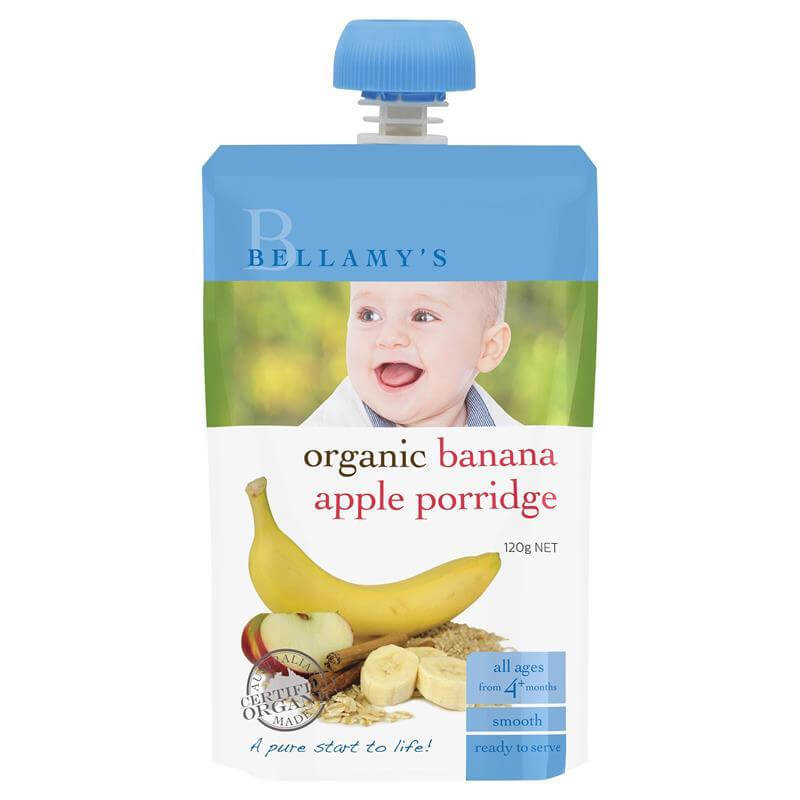 Bellamy apple cinnamon porridge hotsell