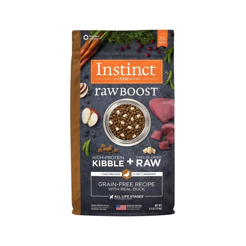 instinct raw duck