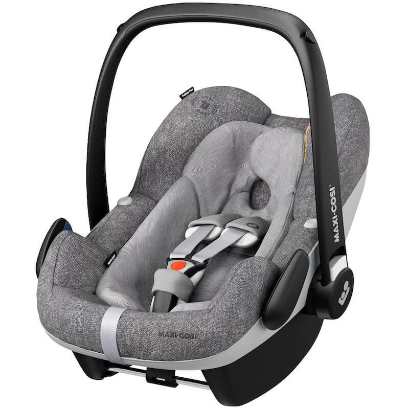 Maxi-Cosi Maxi Cosi Pebble Car Seat and Accessories Newborn Pads Rain Cover Black 