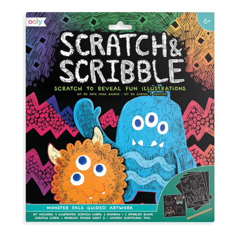 Scratch & Scribble - Monster Pals