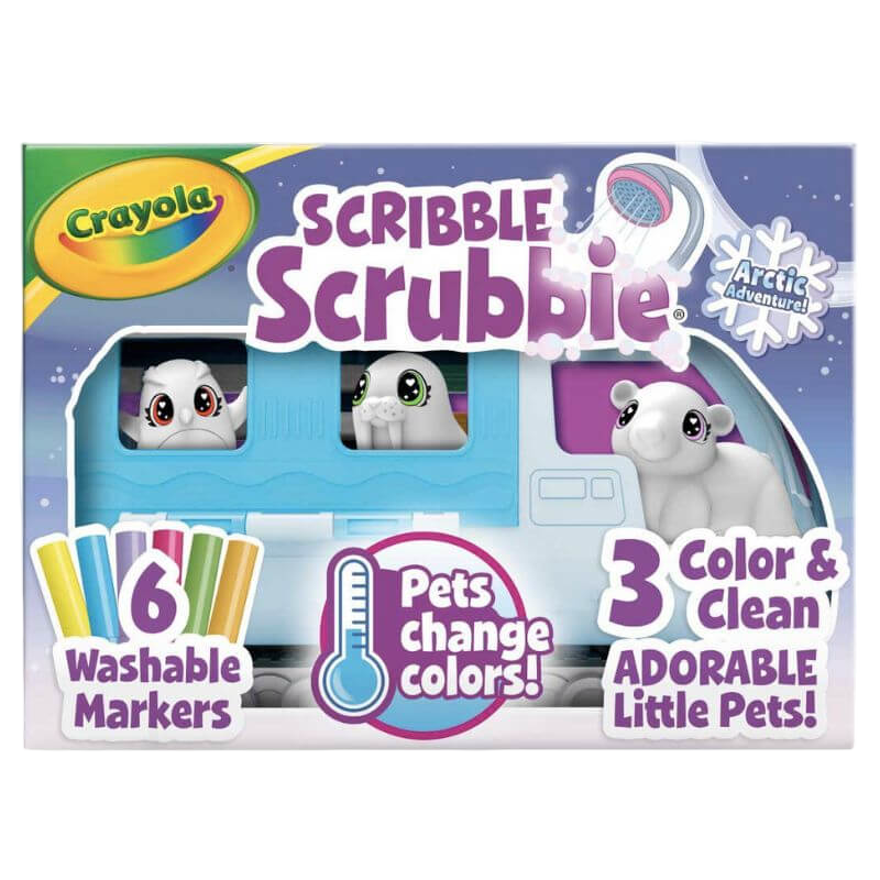 Scribble Scrubbie Pets Arctic Snow Explorer