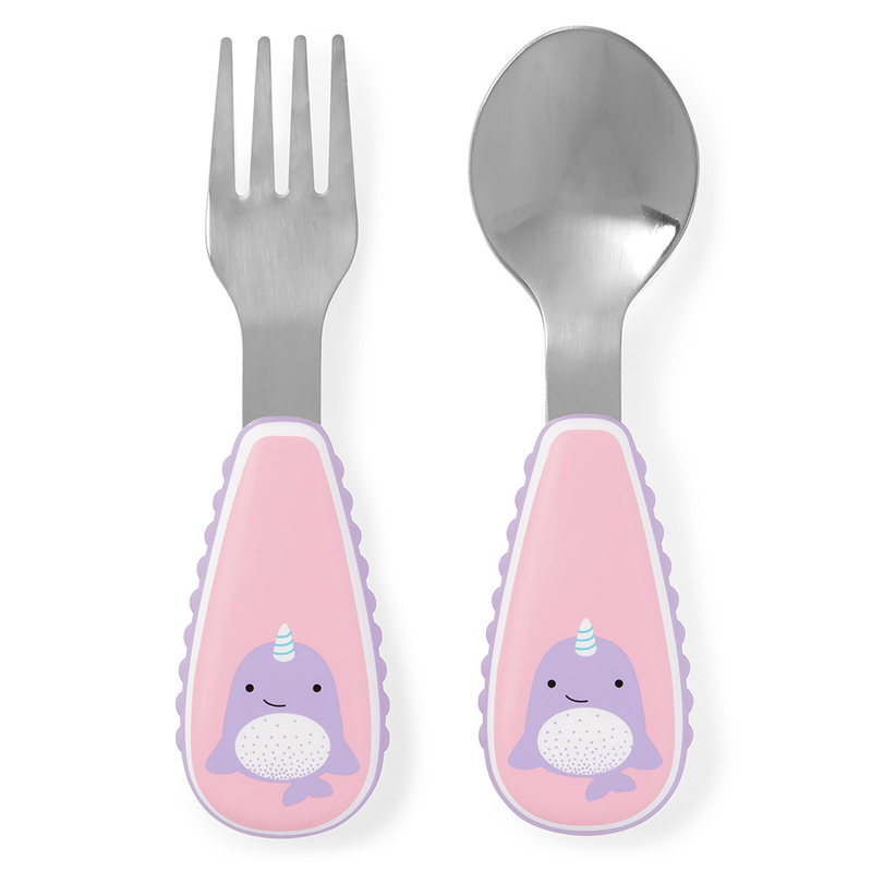 Zootensils Fork & Spoon - Narwhal