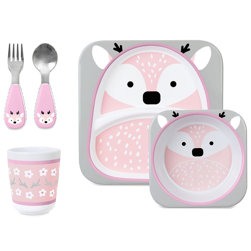 Skip Hop Winter Zoo Mealtime Set Fox Baby Central HK
