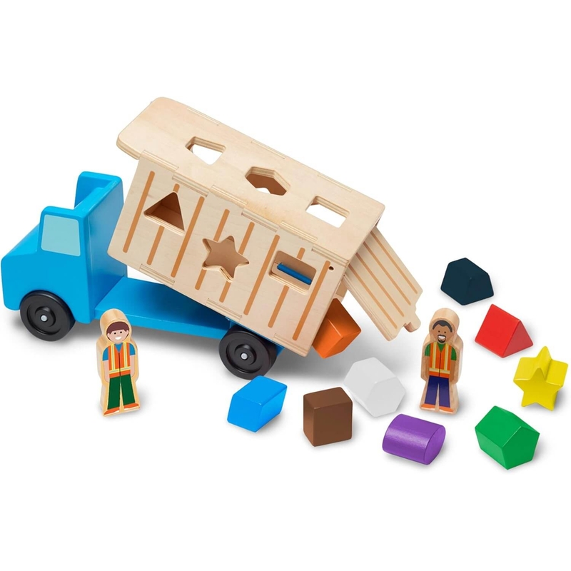 Shape-sorting Dump Truck