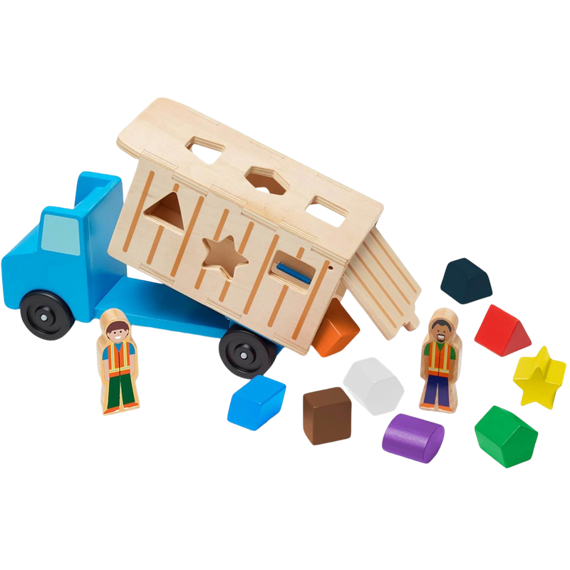 Shape-sorting Dump Truck