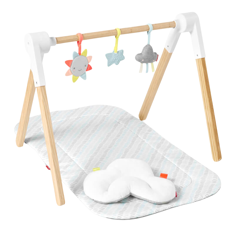Silver Lining Cloud Wooden Activity Gym