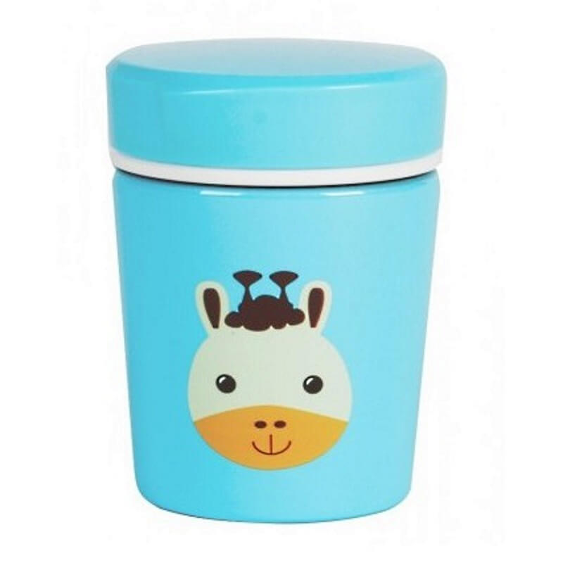 Snapkis Stainless Steel Food Flask Giraffe 280ml Baby Central HK