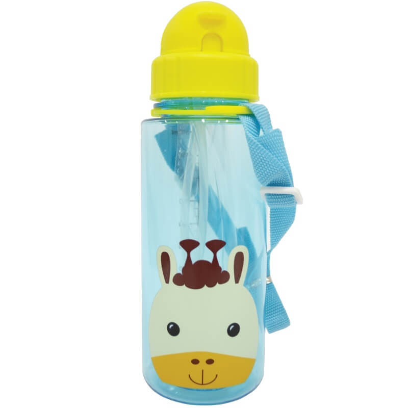 Snapkis Straw Water Bottle - Giraffe 500ml • Baby Central HK