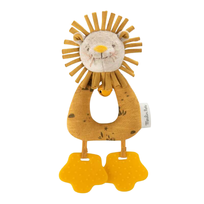 Sous Mon Baobab Lion Ring Rattle 27cm
