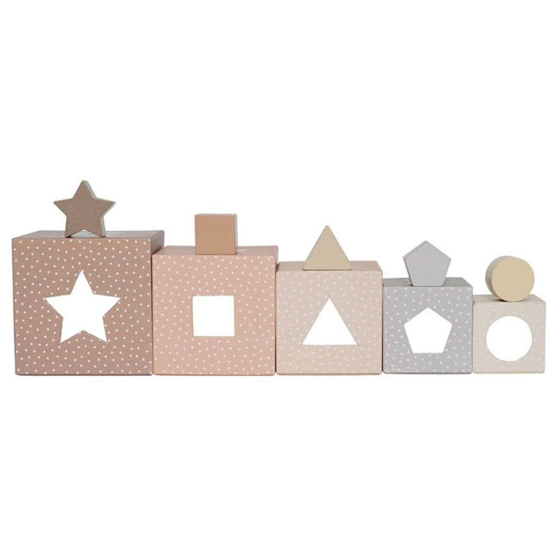 Stacking And Sorting Cubes Nature