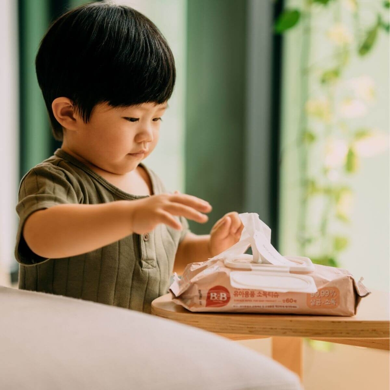 Surface Wipes For Baby Product (Cap) 60p