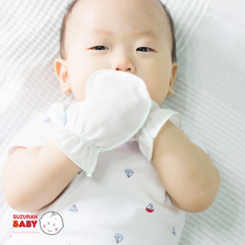 baby cotton gloves