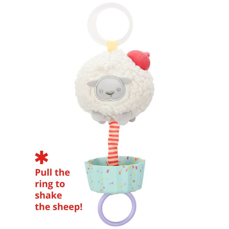 Sweet Sheep Jitter Stroller Toy