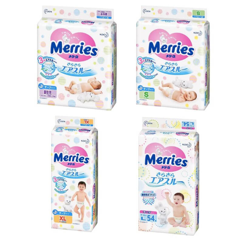 Merries diapers size cheap