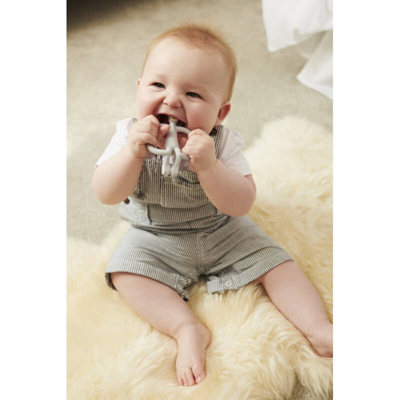 Original Teething Toy & Gel Applicator - Cool Grey