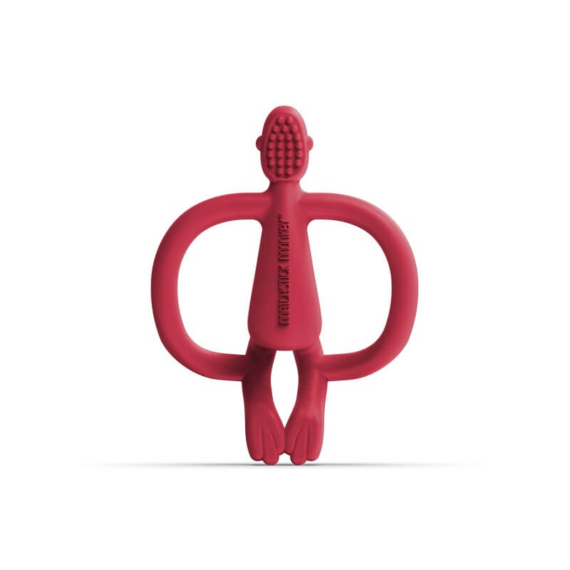Original Teething Toy & Gel Applicator - Red