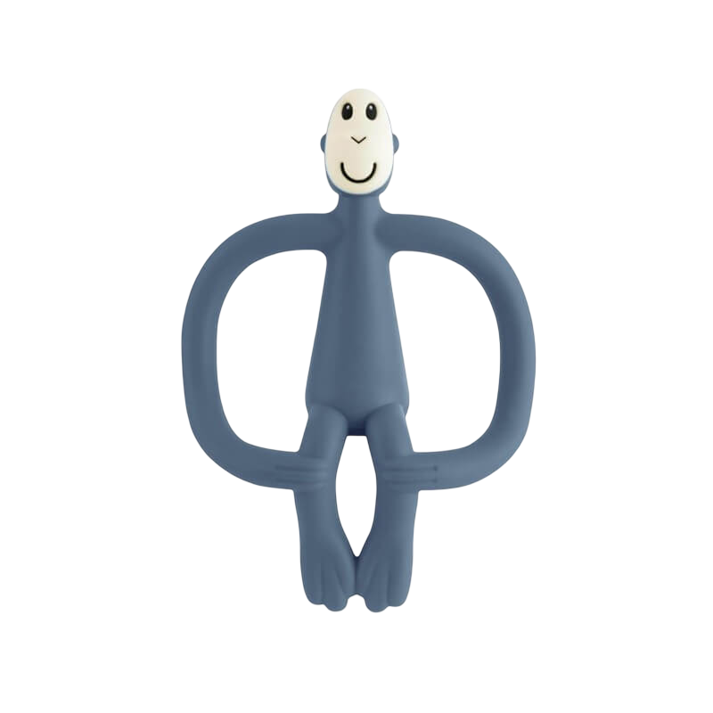 Original Teething Toy With Tail - Airforce Blue