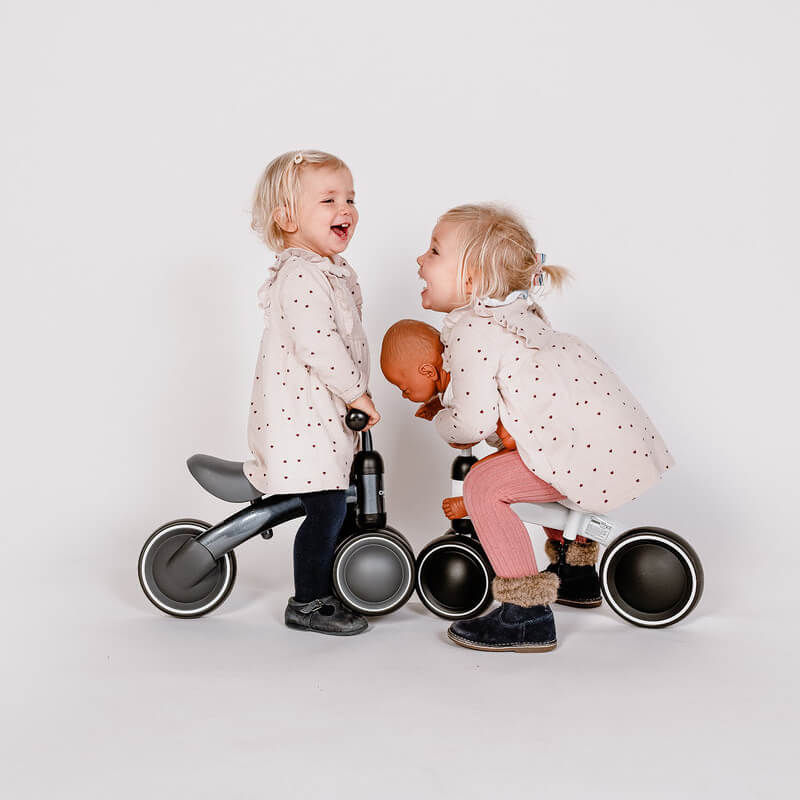 Childhome Toddler Balance Bike Vroom - Metal Grey