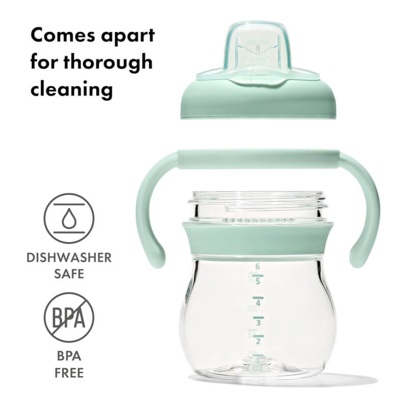 Transitions Soft Spout Sippy Cup With Removable Handles