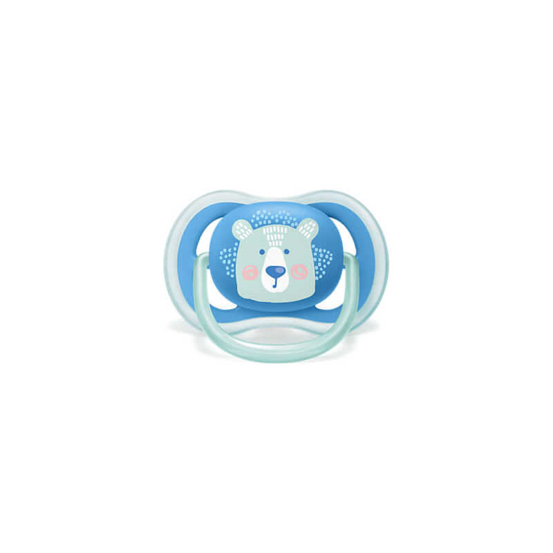 Ultra Air Pacifier 6-18m - Blue / Blue (SCF085/03)