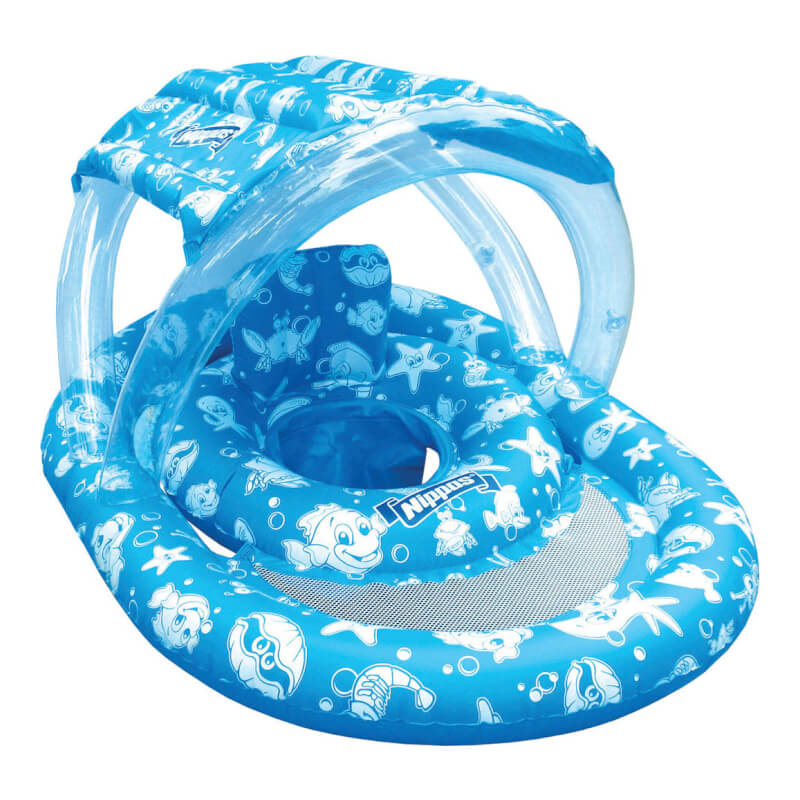 Wahu baby swim online seat with canopy