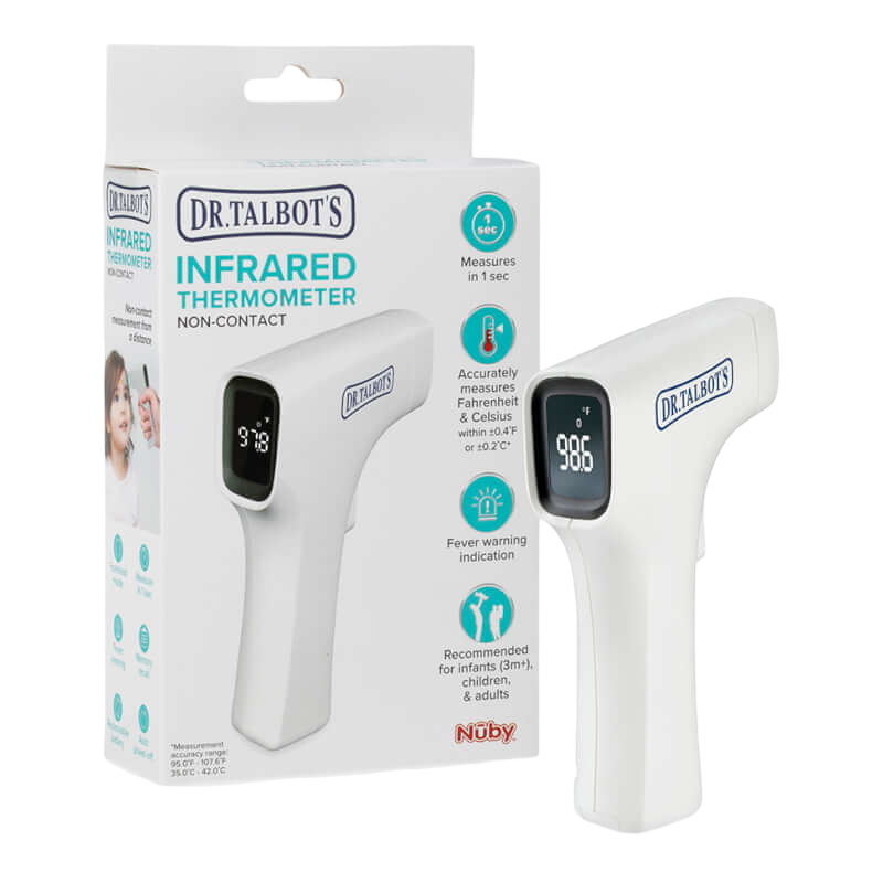 White Non-Contact Infrared Thermometer