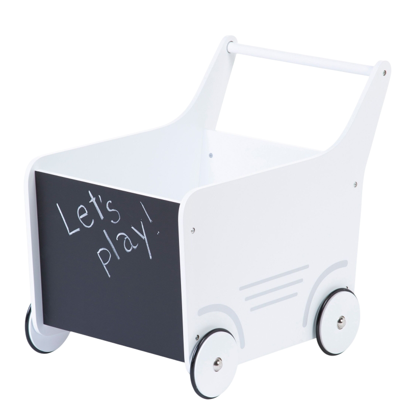 Wooden Baby Walker - White