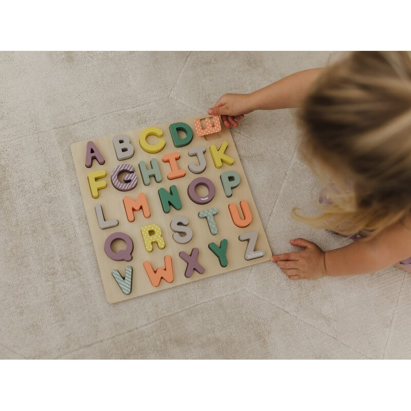  Wooden Alphabet Puzzle