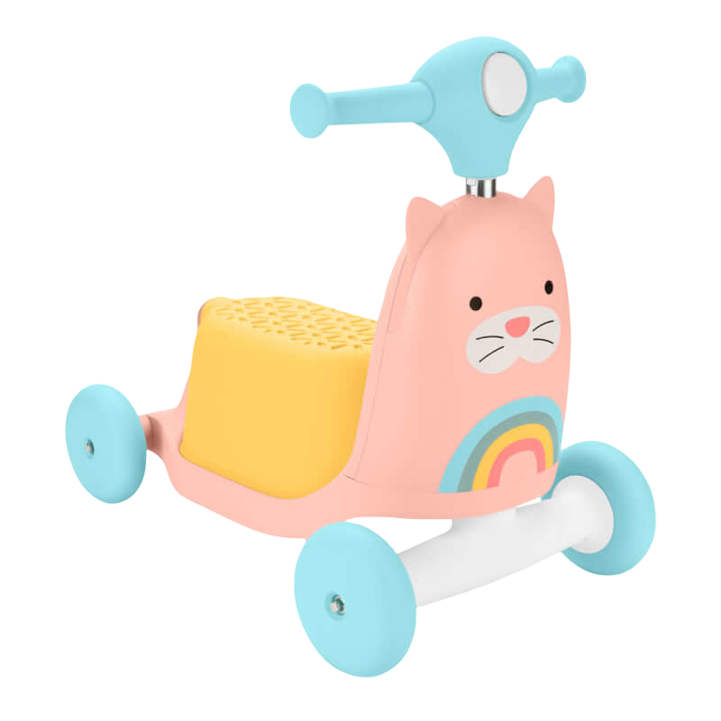 Zoo 3-in-1 Ride On Toy - Cat