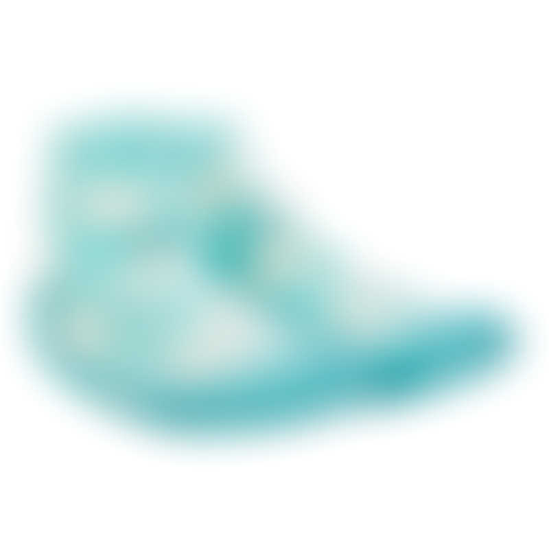 Nuby Snekz Sock & Shoe Medium - Aqua Clouds