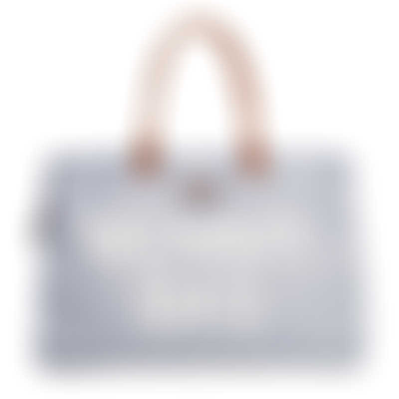 Childhome Mommy Bag Nursery Bag - Grey / Off White