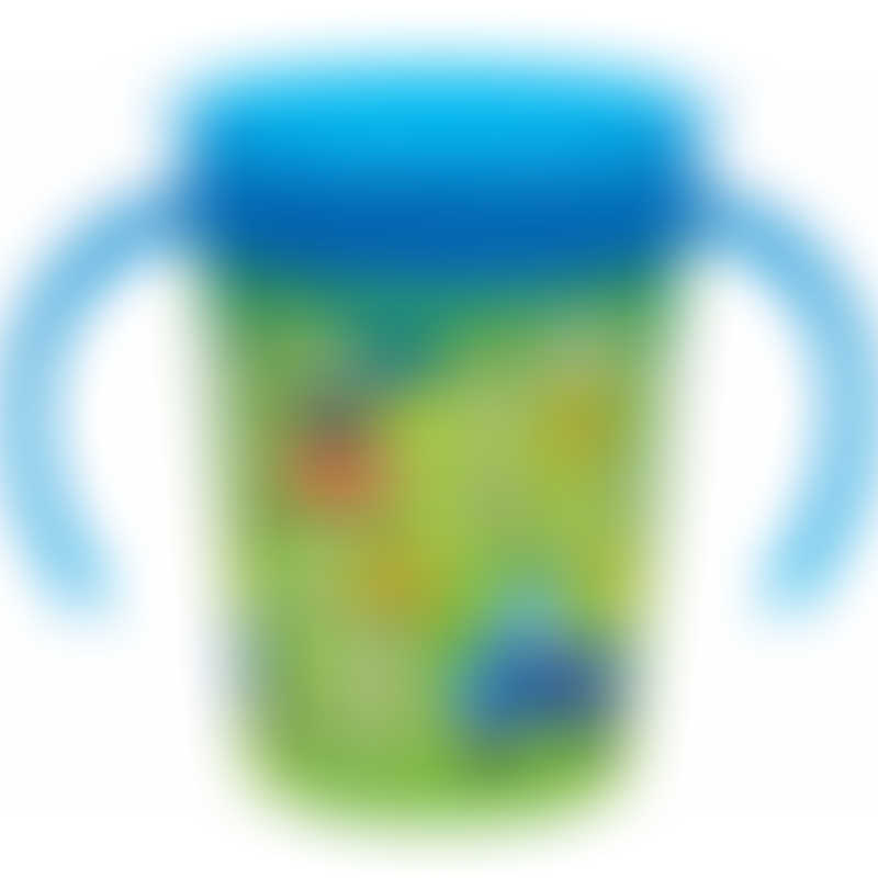 Munchkin Miracle 360° Deco Trainer Cup 6oz - Green/Blue 6m+