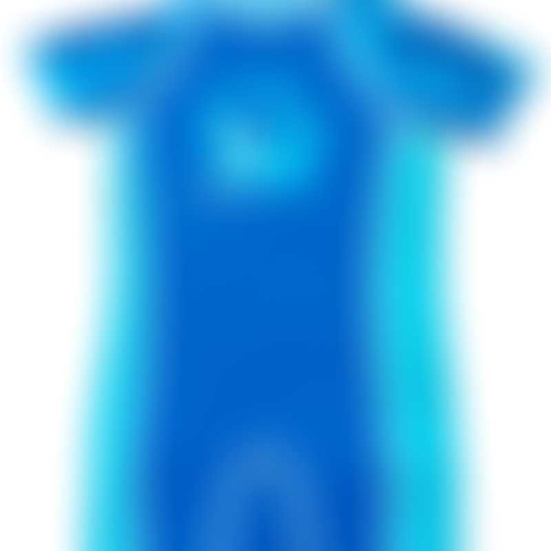 Crest Boys Neoprene Wetsuit with Lycra Sleeve - Blue-1-2Y
